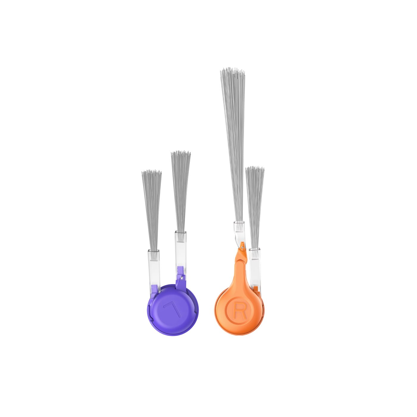 Anti-Tangle Side Brush for Flow