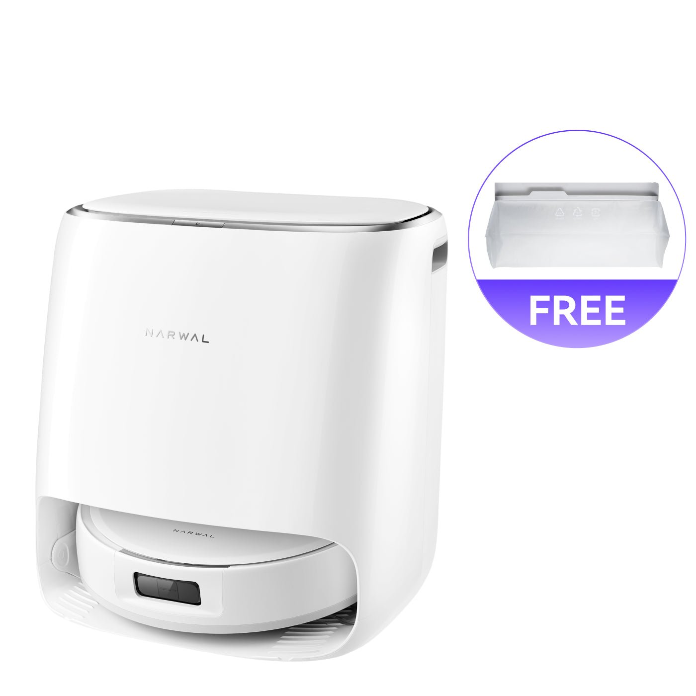 Narwal Freo Pro Robot Vacuum & Mop Freo Pro + Free Disposable Dust Bag