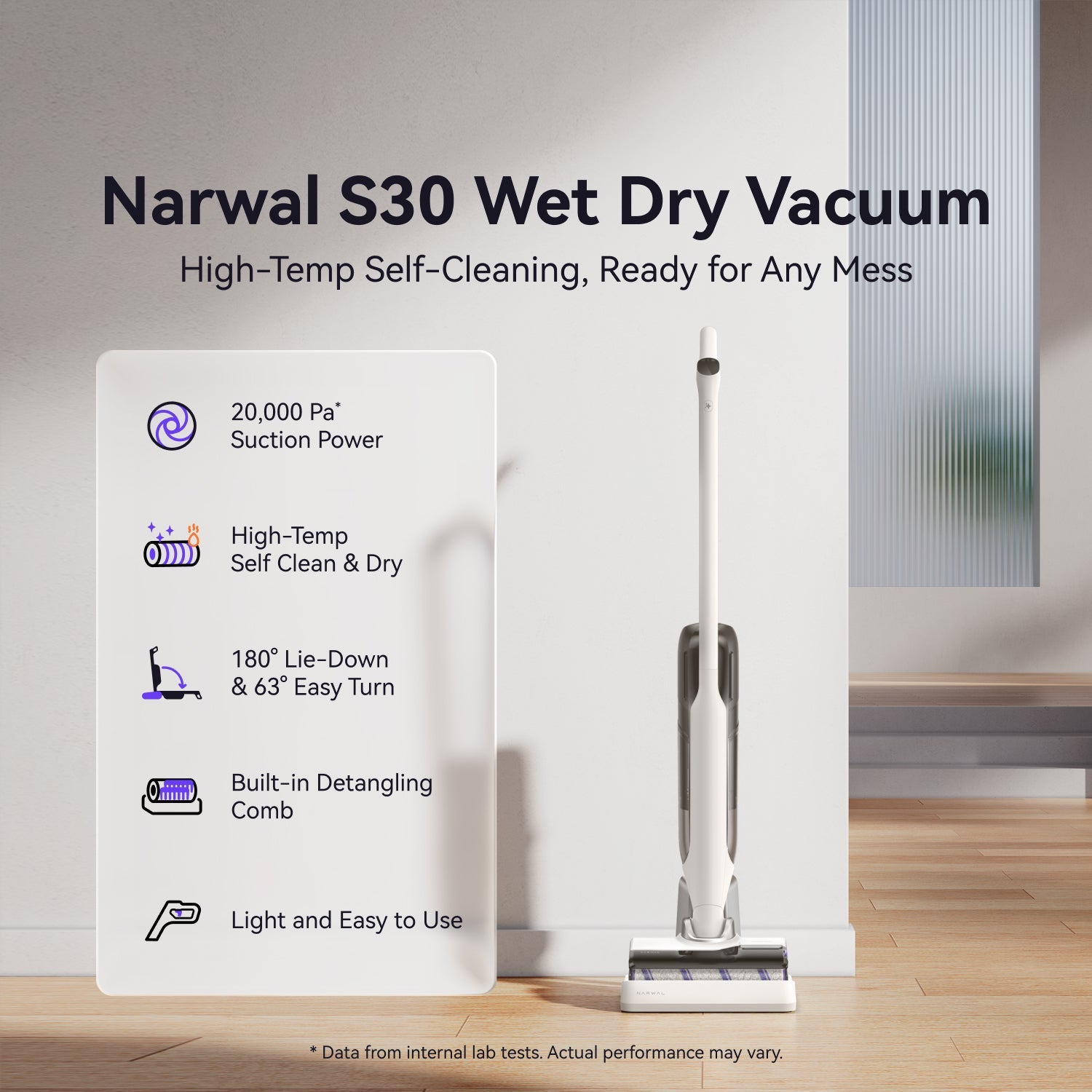 Narwal S30 Wet Dry Vacuum