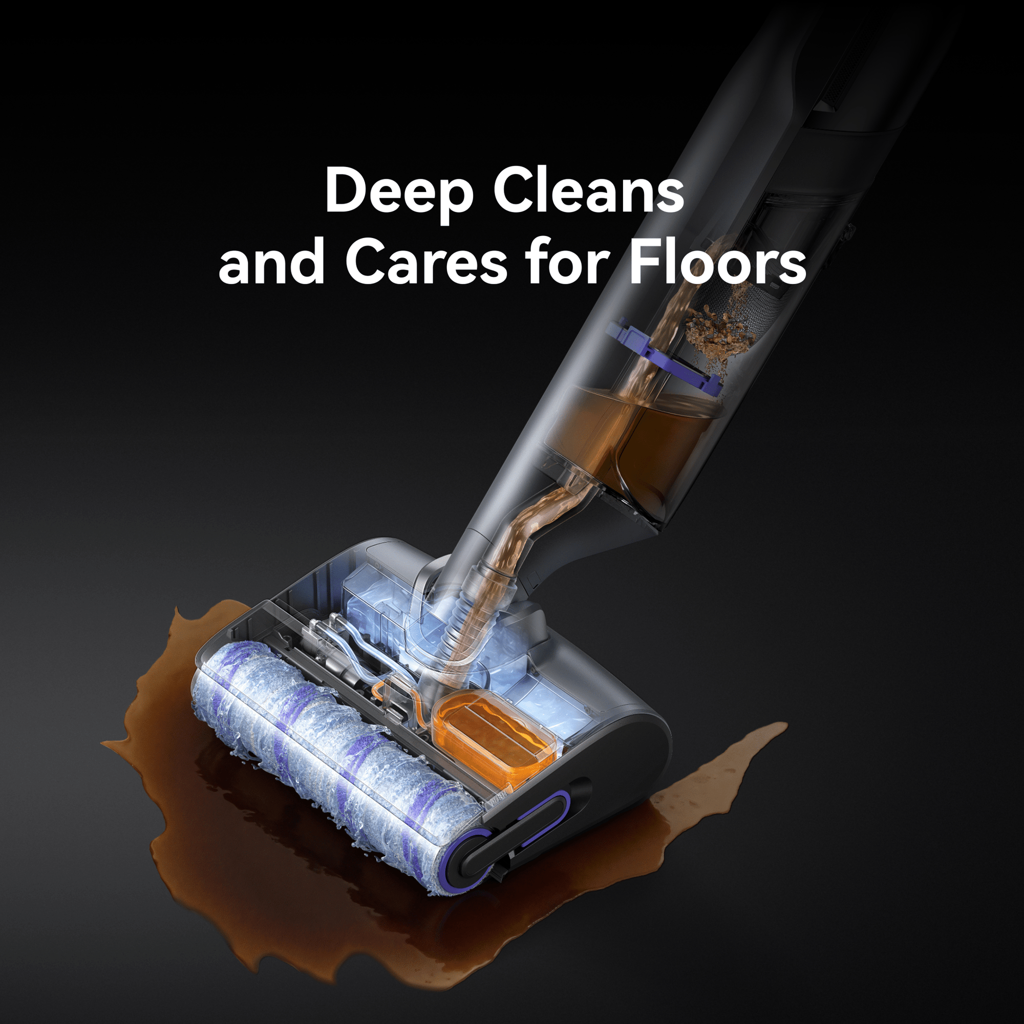 Soft velvet roller brush module for S30 Series