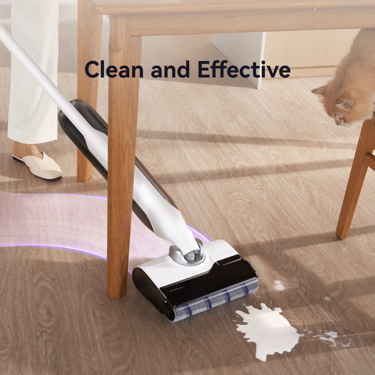 Soft velvet roller brush module for S30 Series