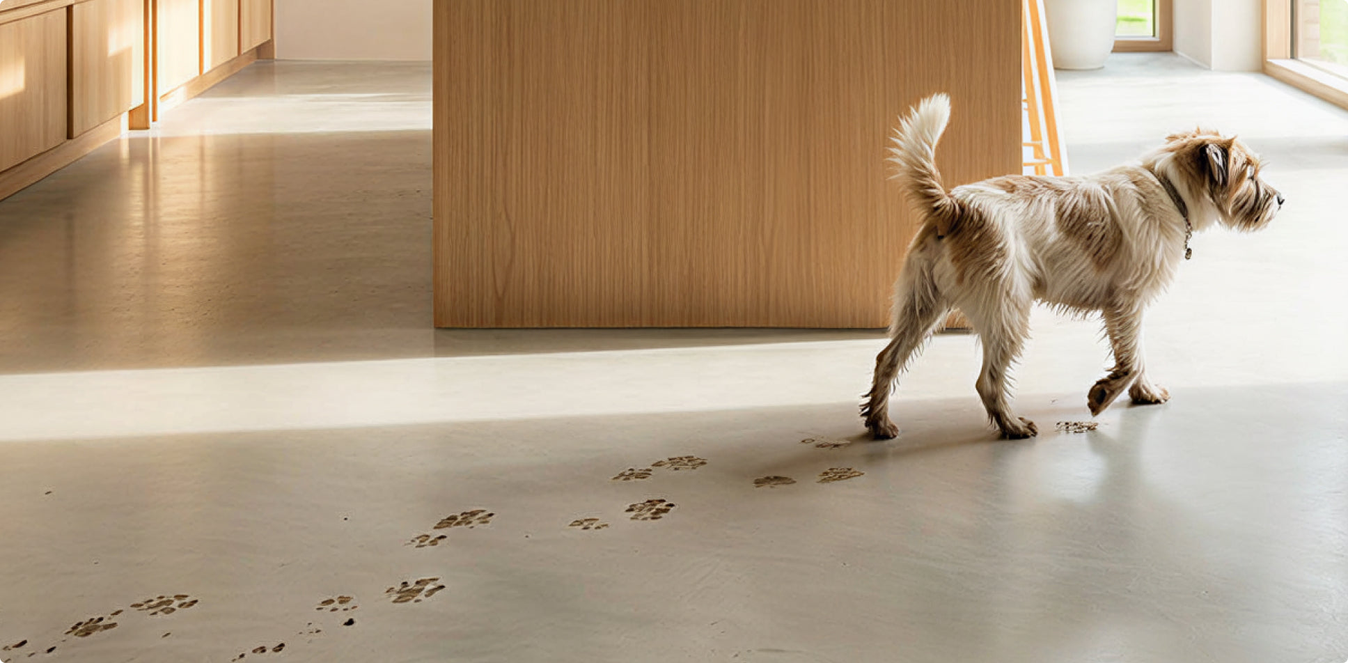 Muddy Paw Tracks