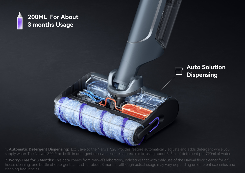 Floor Cleaning Solution for S10/S20 Pro – Narwal Robotics Floor Cleaning Solution for S10/S20 Pro – Narwal Robotics