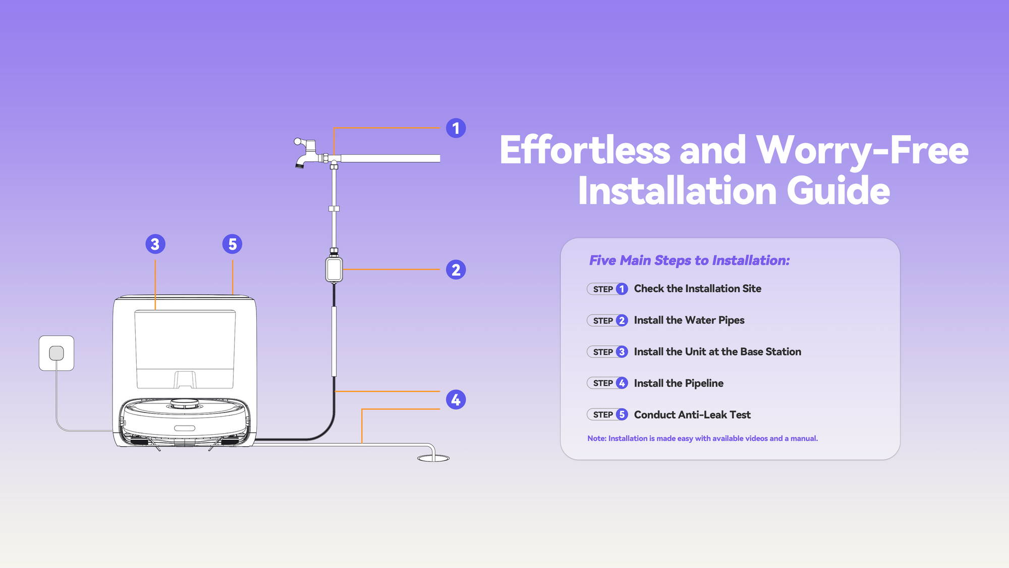 Effortless and worry-free installation guide for narwal robot vacuum