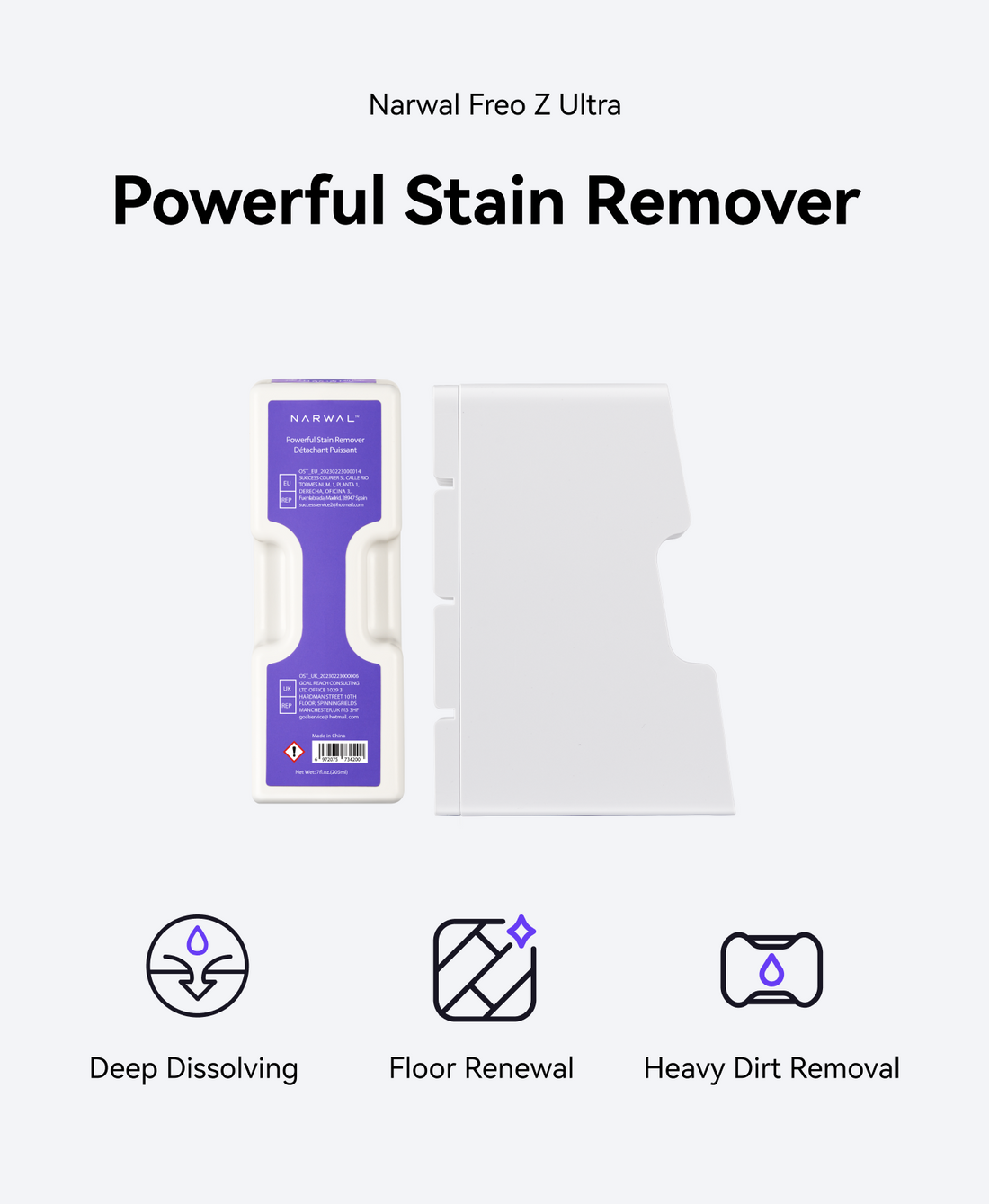 Powerful Stain Remover Pack for Freo Z Ultra/Freo Z10 Ultra
