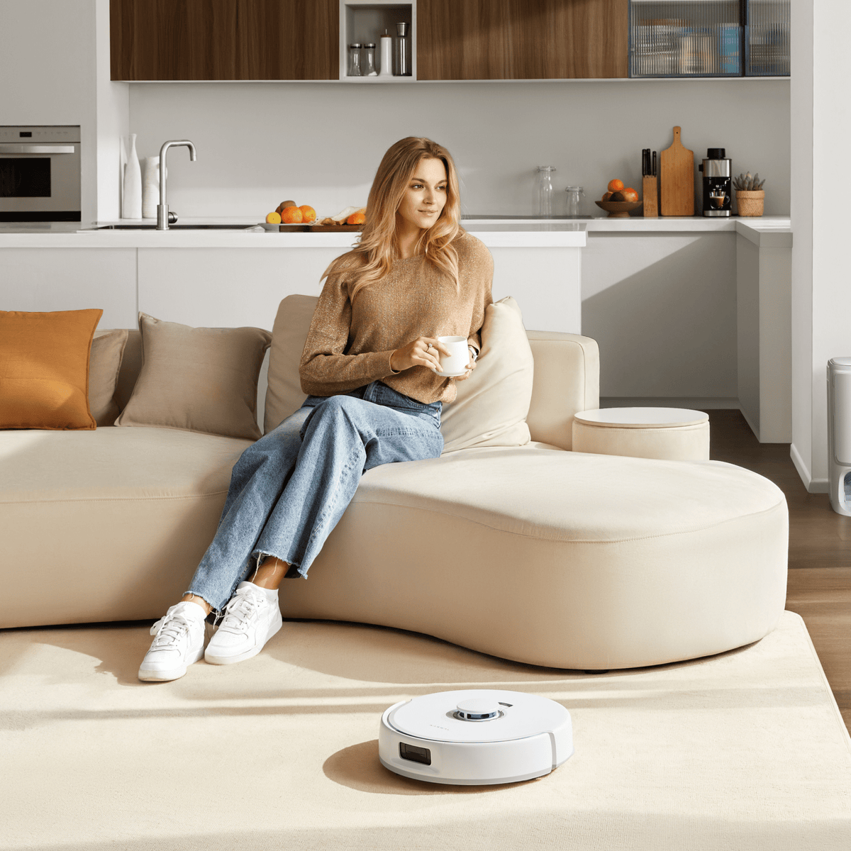 Freo Z10 Turbo Robot Vacuum & Mop | Deep Carpet Cleaning | Narwal
