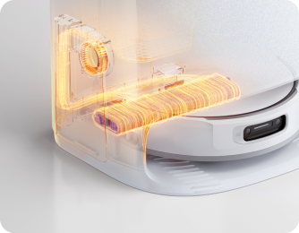 Active water tank self-cleaning