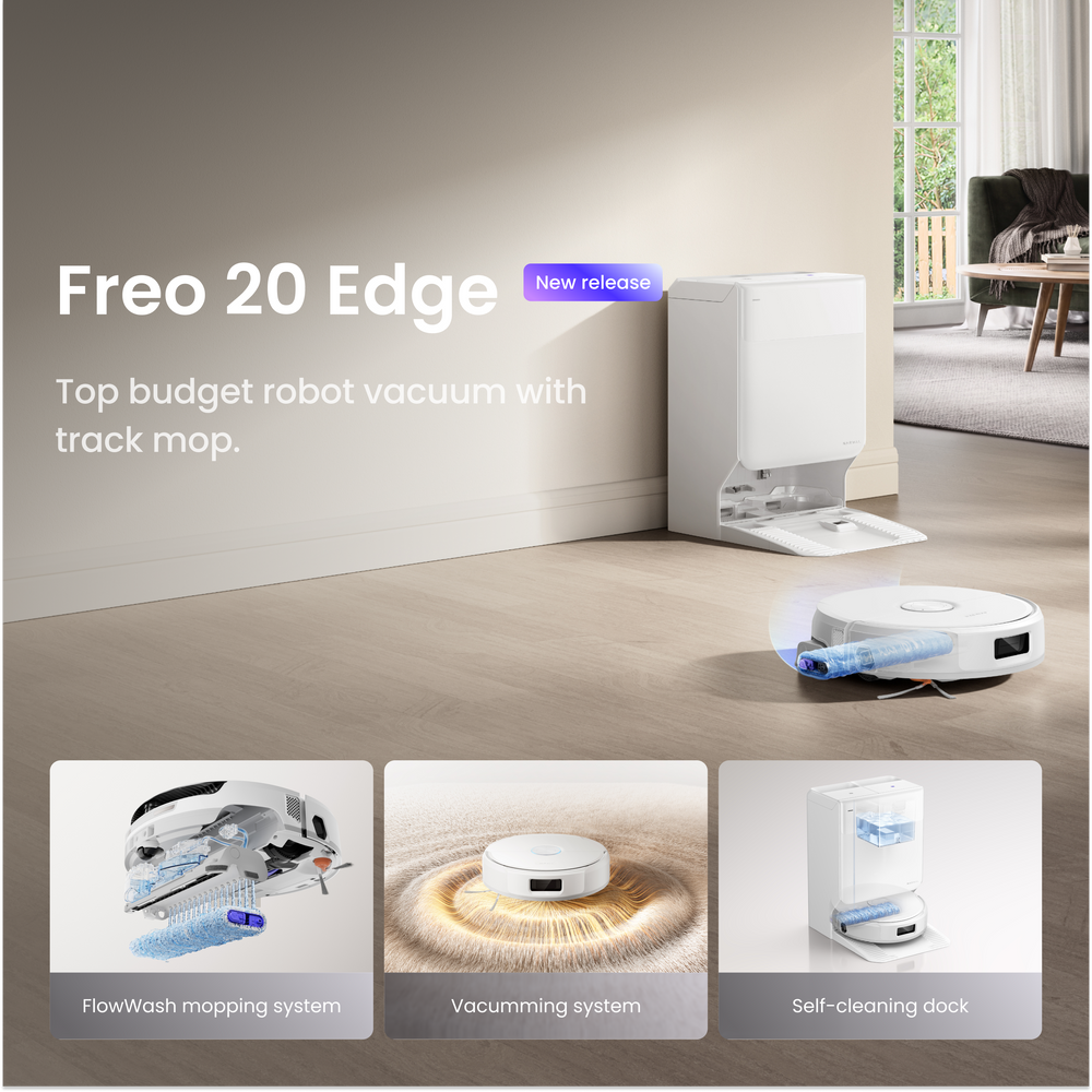 Freo 20 Edge Robot Vacuum & Mop
