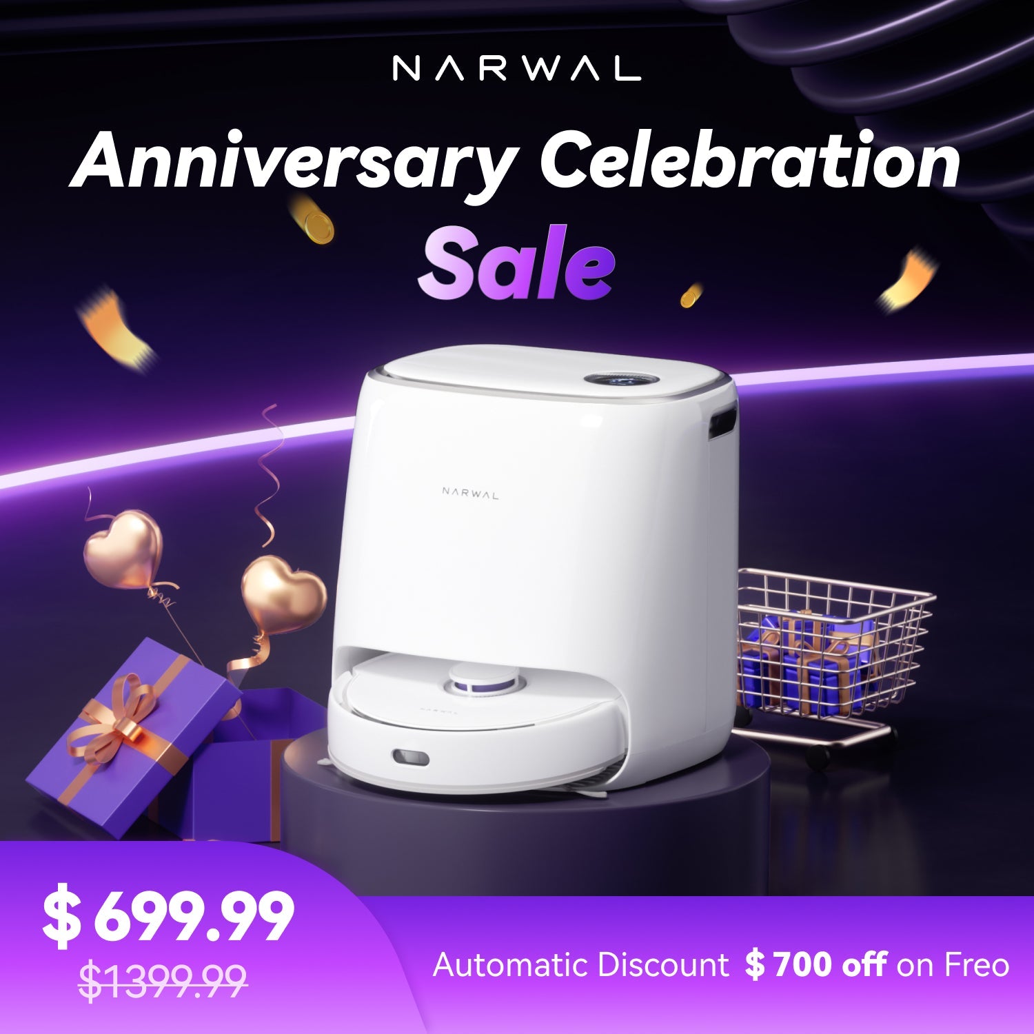#narwalt10# - #narwal robot# - #cleaner machine# - #All - around cleaner#