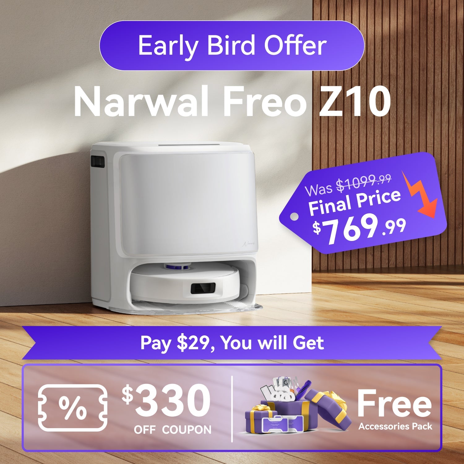 新発売】Narwal Freo Z10 ロボット掃除機 | Narwal公式サイト