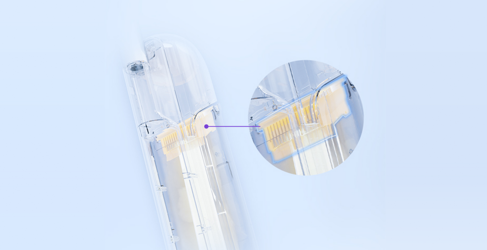 Antibacterial Filter for S10/S20 Pro installed in the filtration system, showcasing its effective filtration technology for cleaner air.